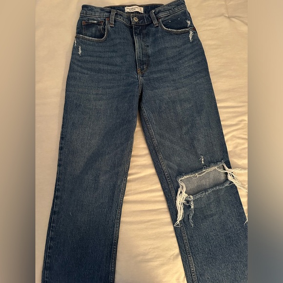 Women Abercrombie Jeans The '90s Straight Ultra High Rise - Picture 6 of 9